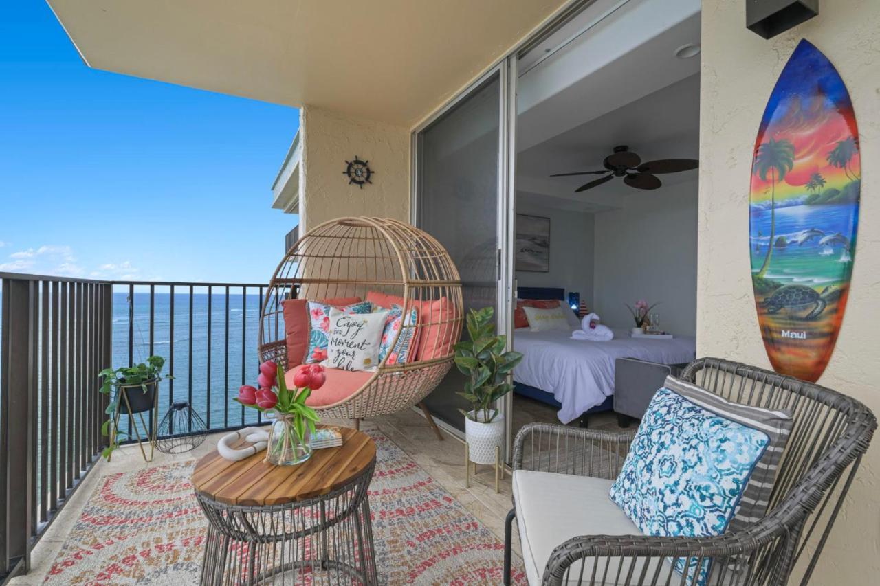 Sapphire Oasis- Heavenly Ocean View And Resort Kahana ภายนอก รูปภาพ